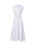 Lisette Cotton Poplin Midi Dress