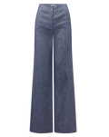 Jude Linen Wide-Leg Pant