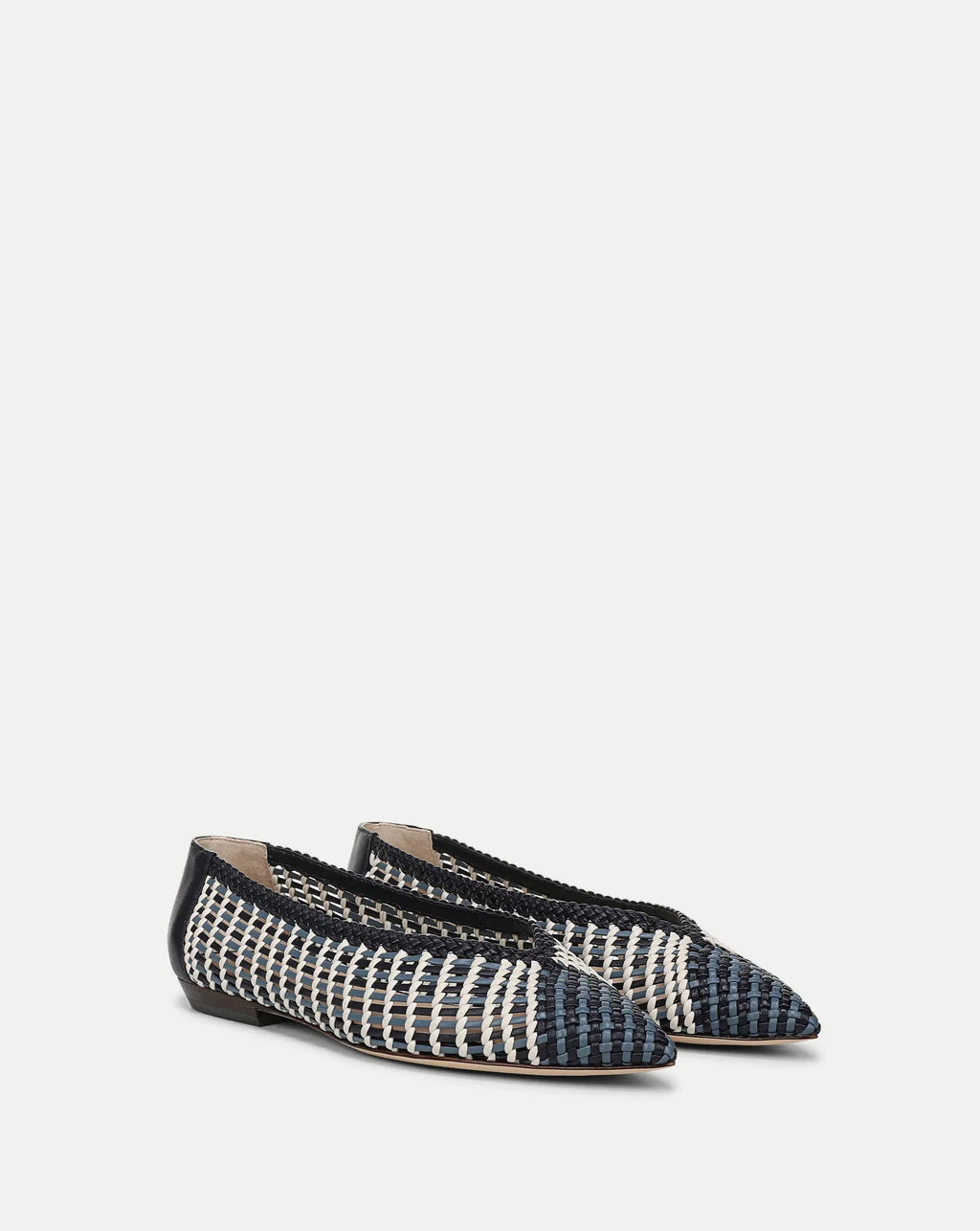 Bancroft Woven Leather Flat