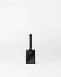 Black Leather Luggage Tag