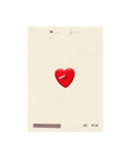 Red Heart Wish Card