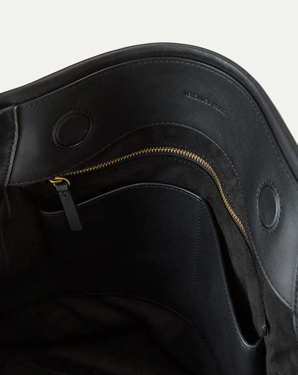Veronica Beard Leather Slouch Bag