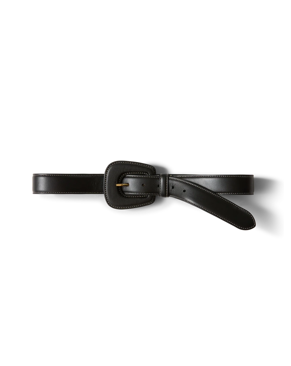 Elsy Leather-Buckle Belt