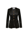 Cynthia Satin Tailored Jacket