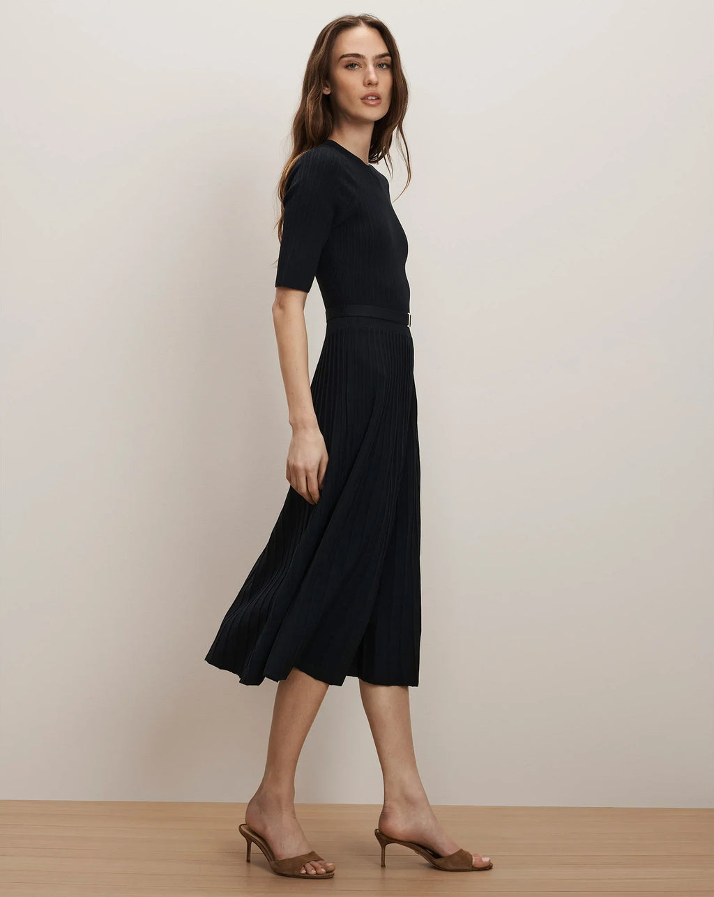 Elthea Belted Midi Dress