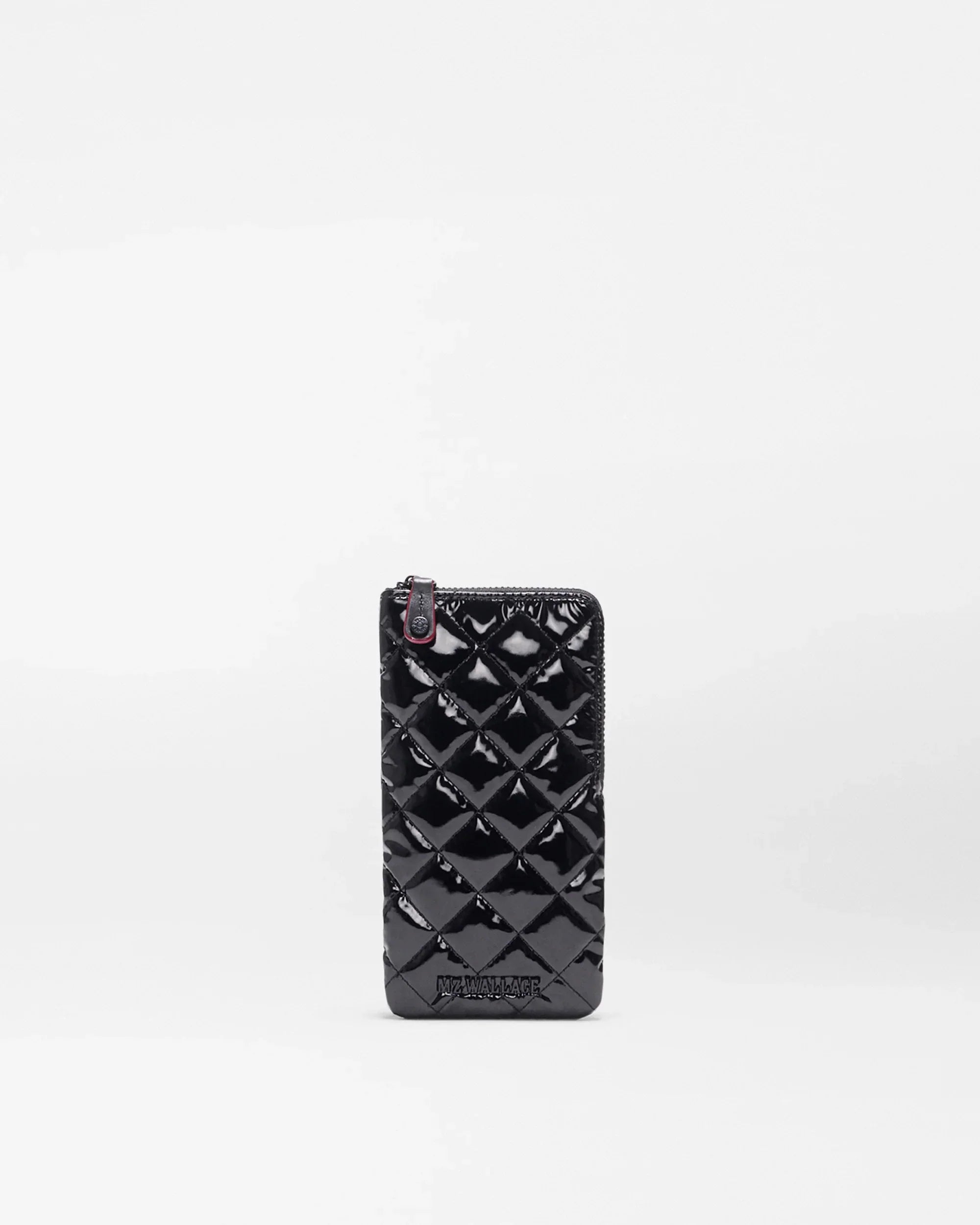 Black Lacquer Zip Sunglass Case