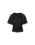 Arisa Chiffon-Sleeve T-Shirt