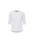 Waldorf Ruched-Sleeve T-Shirt