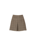 Pavaline Houndstooth Mini Skirt