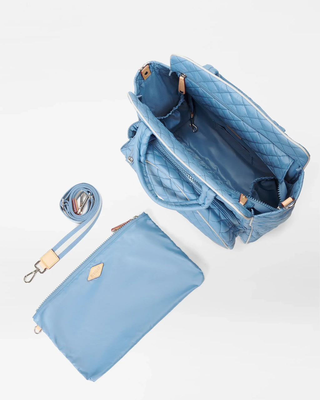 Cornflower Blue/Pebble Pickleball Tote