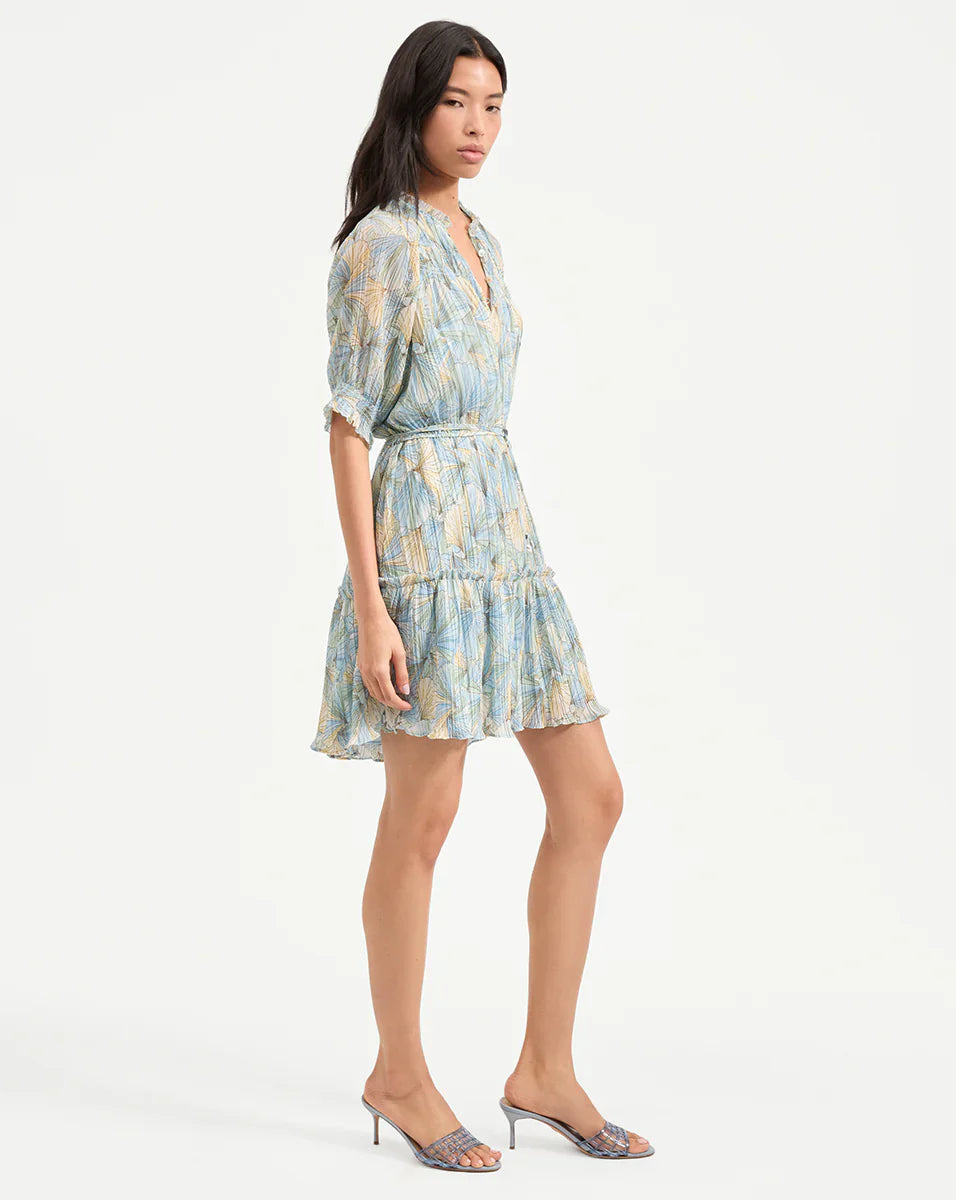 Dorrie Pleated Mini Dress