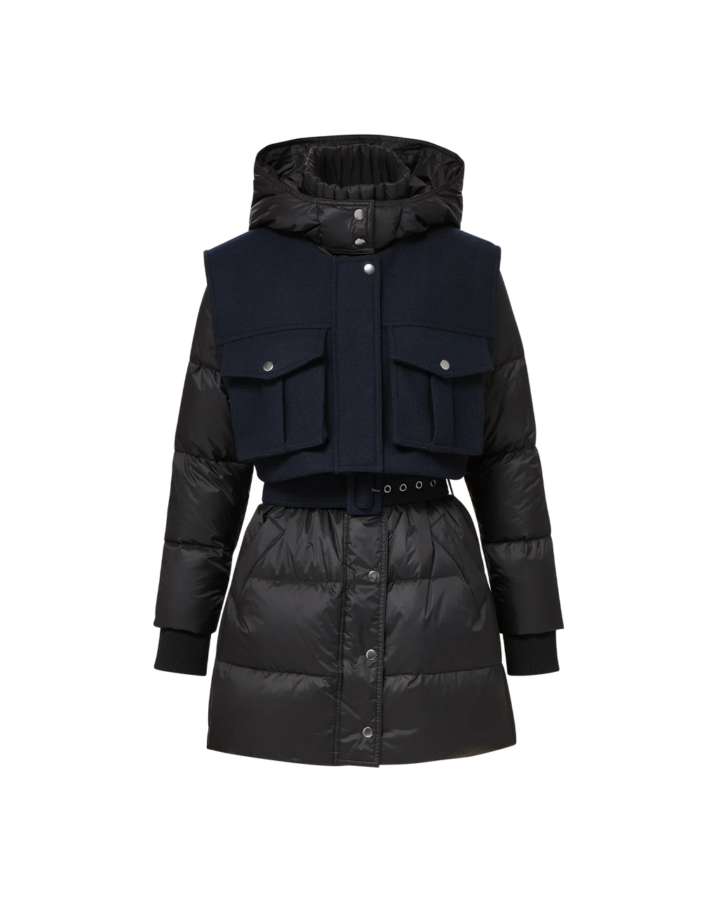 Jarvis Layered Puffer Coat