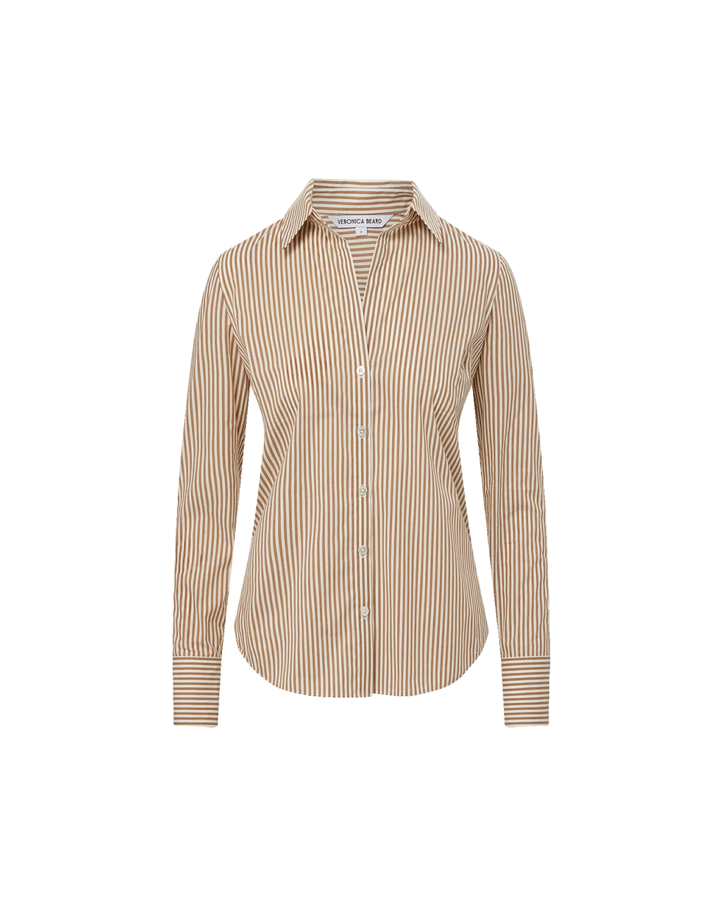 Amelia Striped Button-Down Shirt