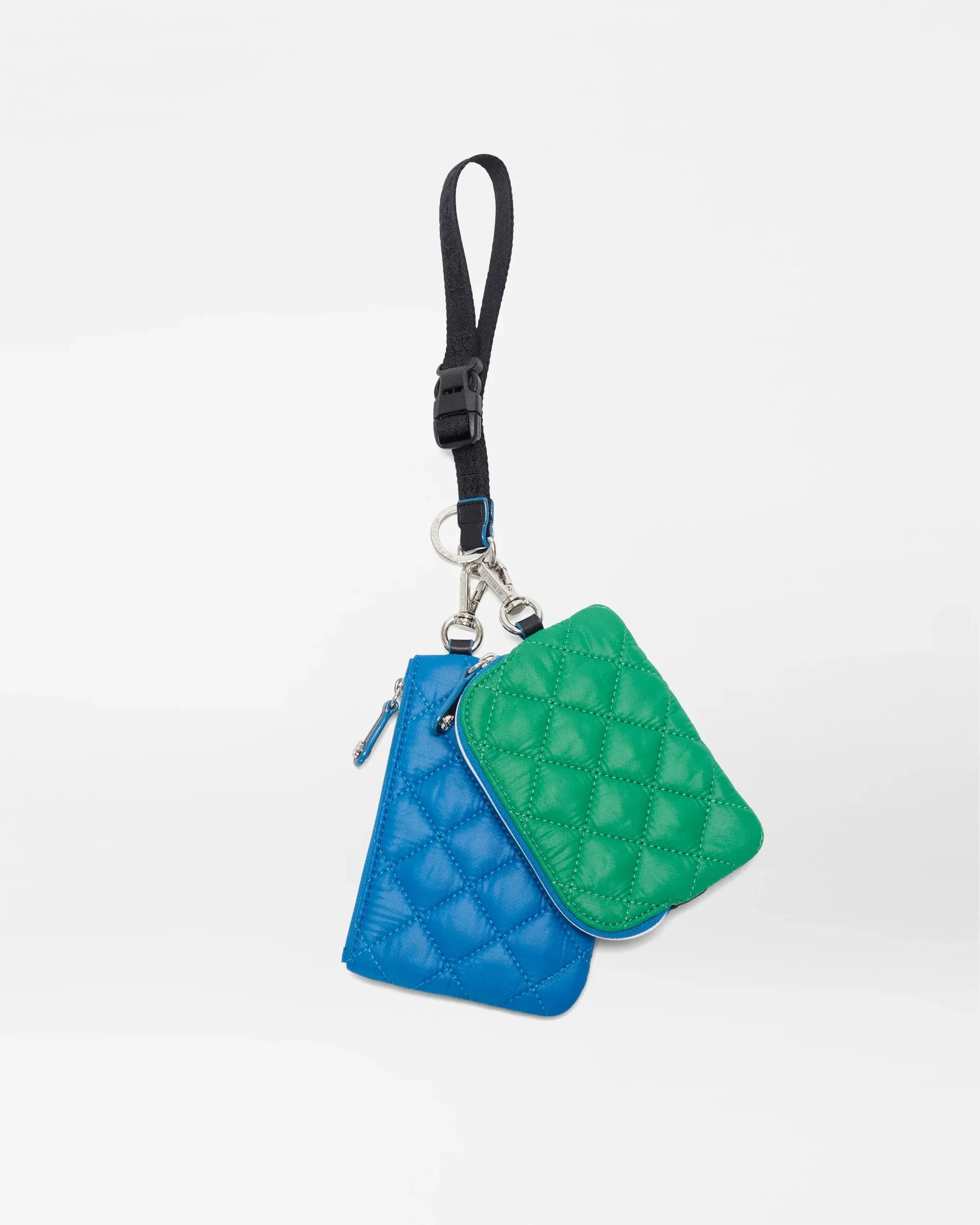 MZW x Splits59 Black/Classic Blue Metro Key Pouch Wristlet