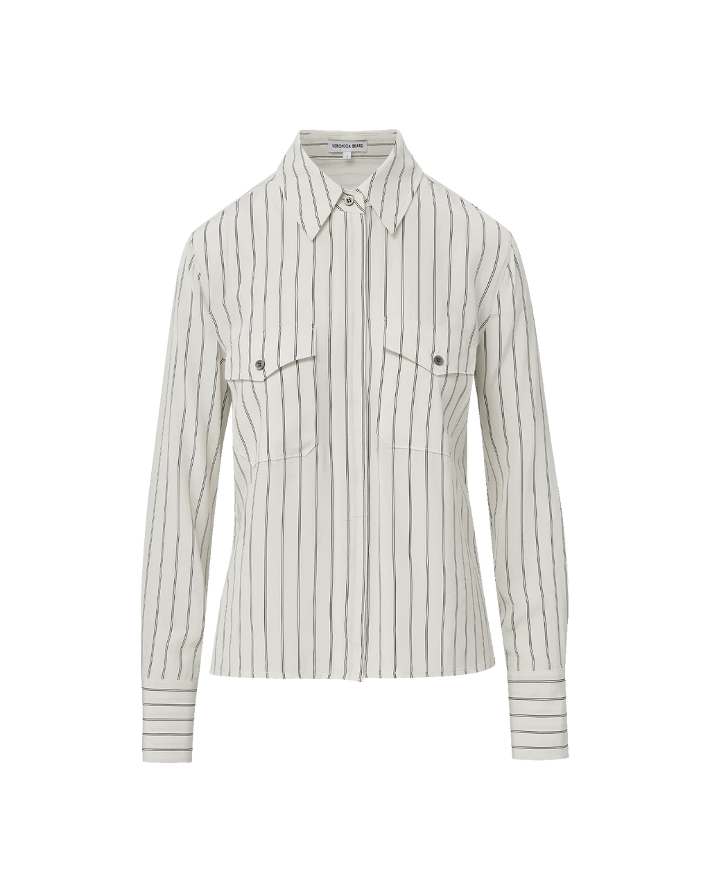 Saku Striped Button-Down Shirt