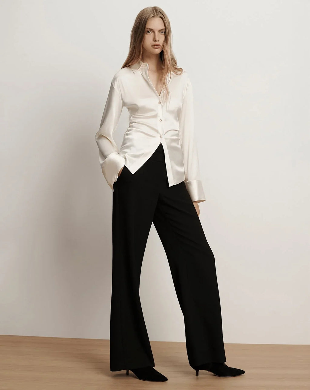 Shiona Stretch-Silk Blouse