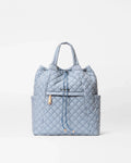 Seersucker Metro Convertible Backpack