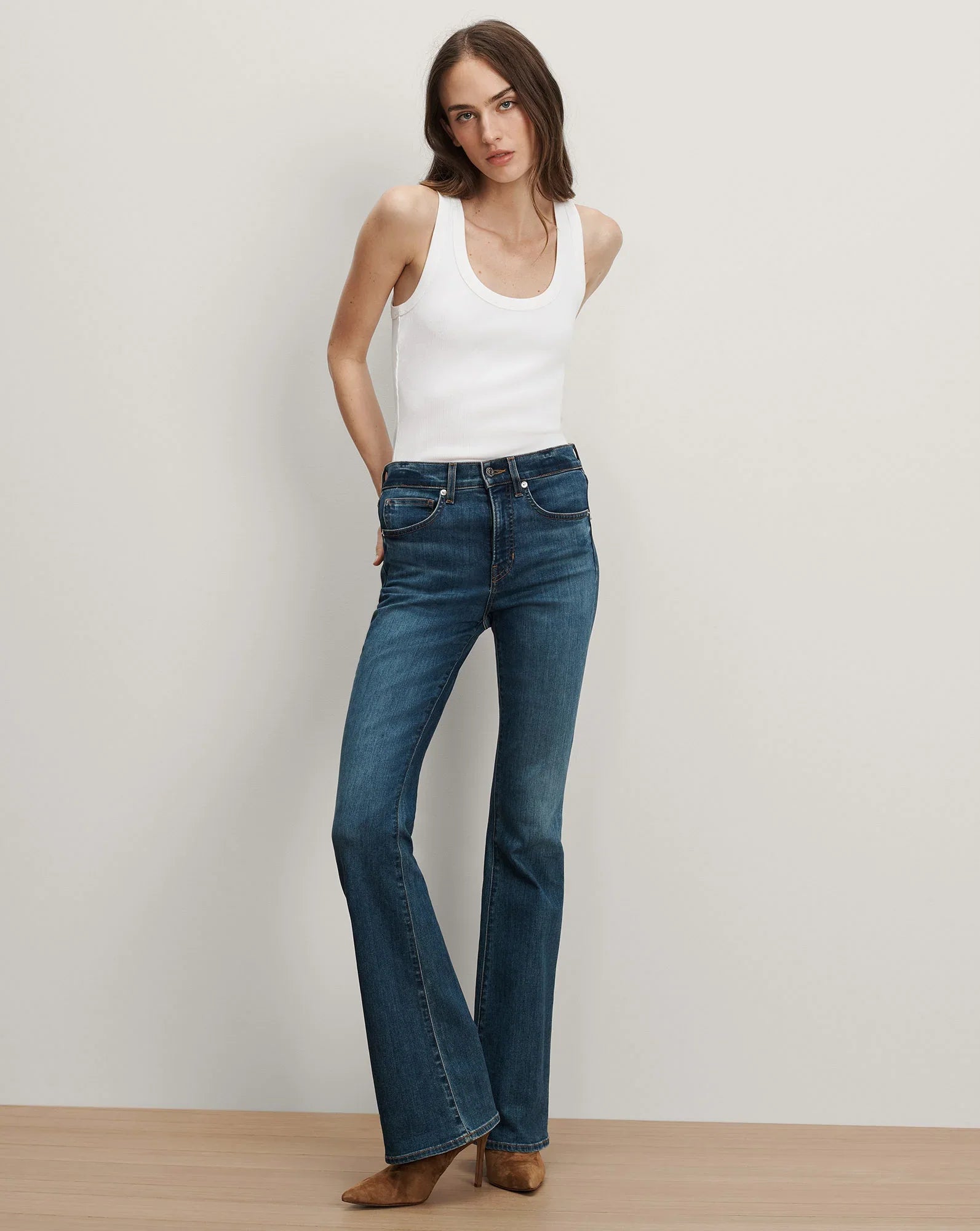 Beverly Skinny-Flare Jean