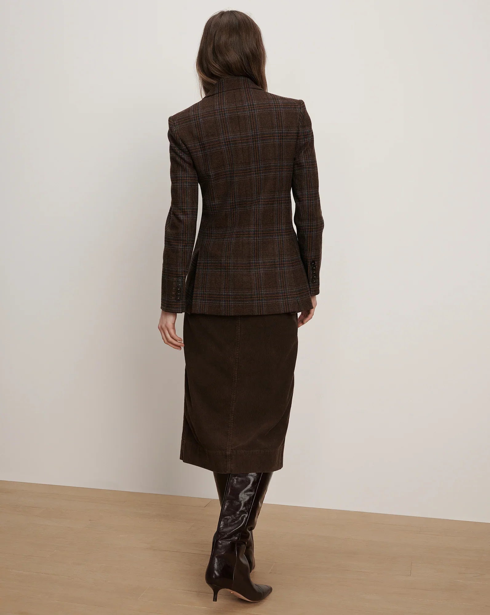 Maci Plaid Dickey Jacket
