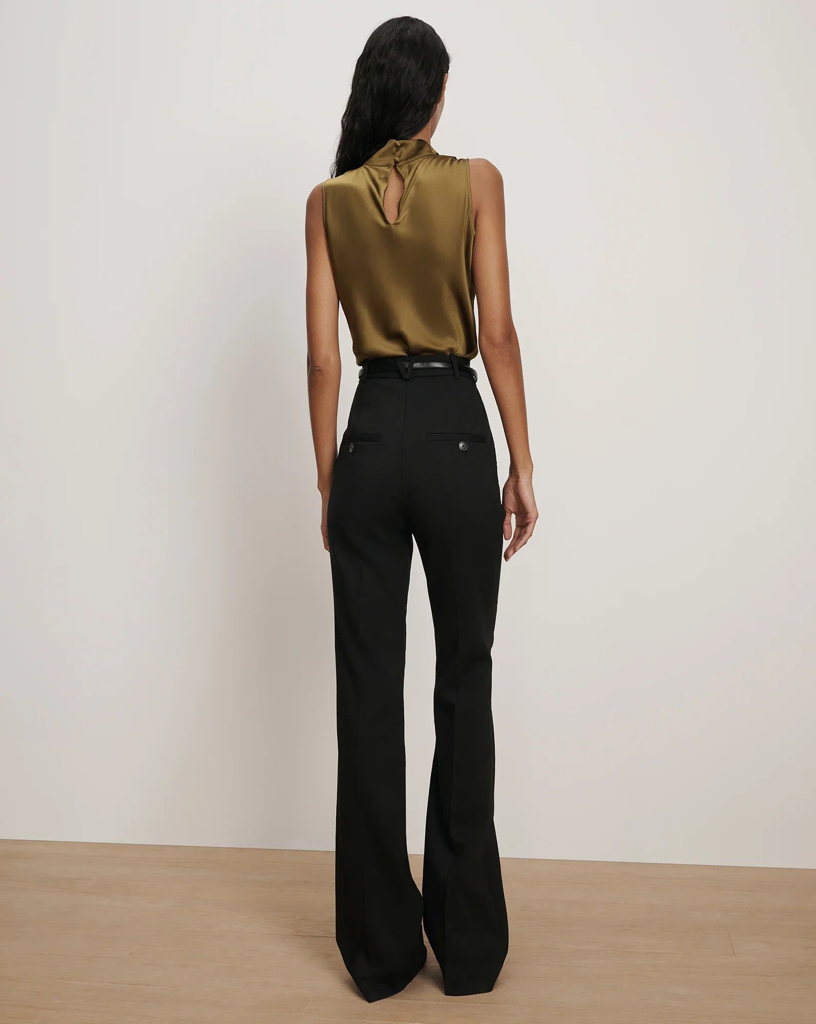 Tam Silk Sleeveless Top