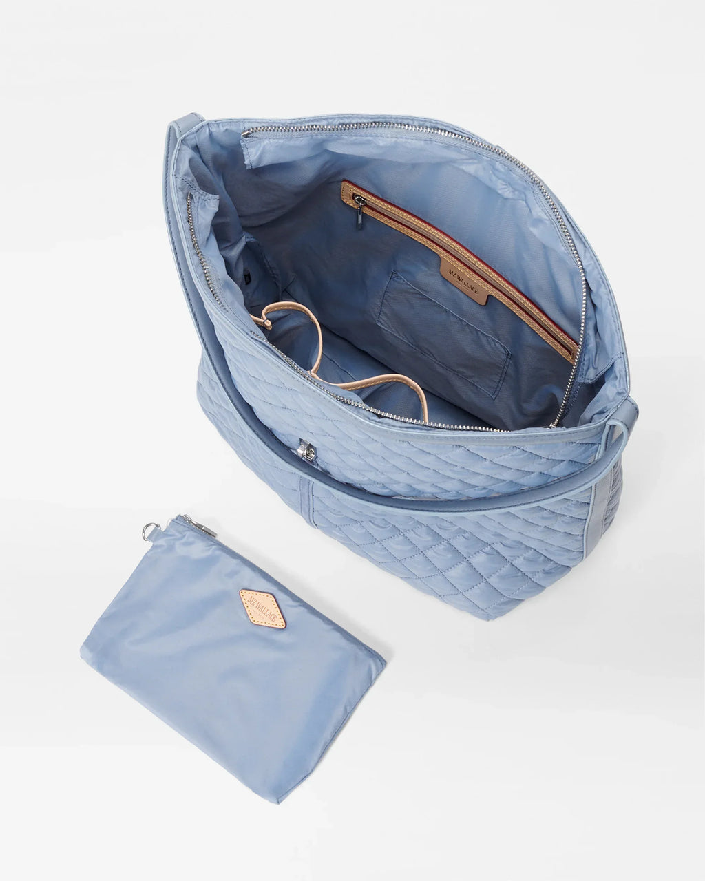 Stone Blue Large Astor Hobo