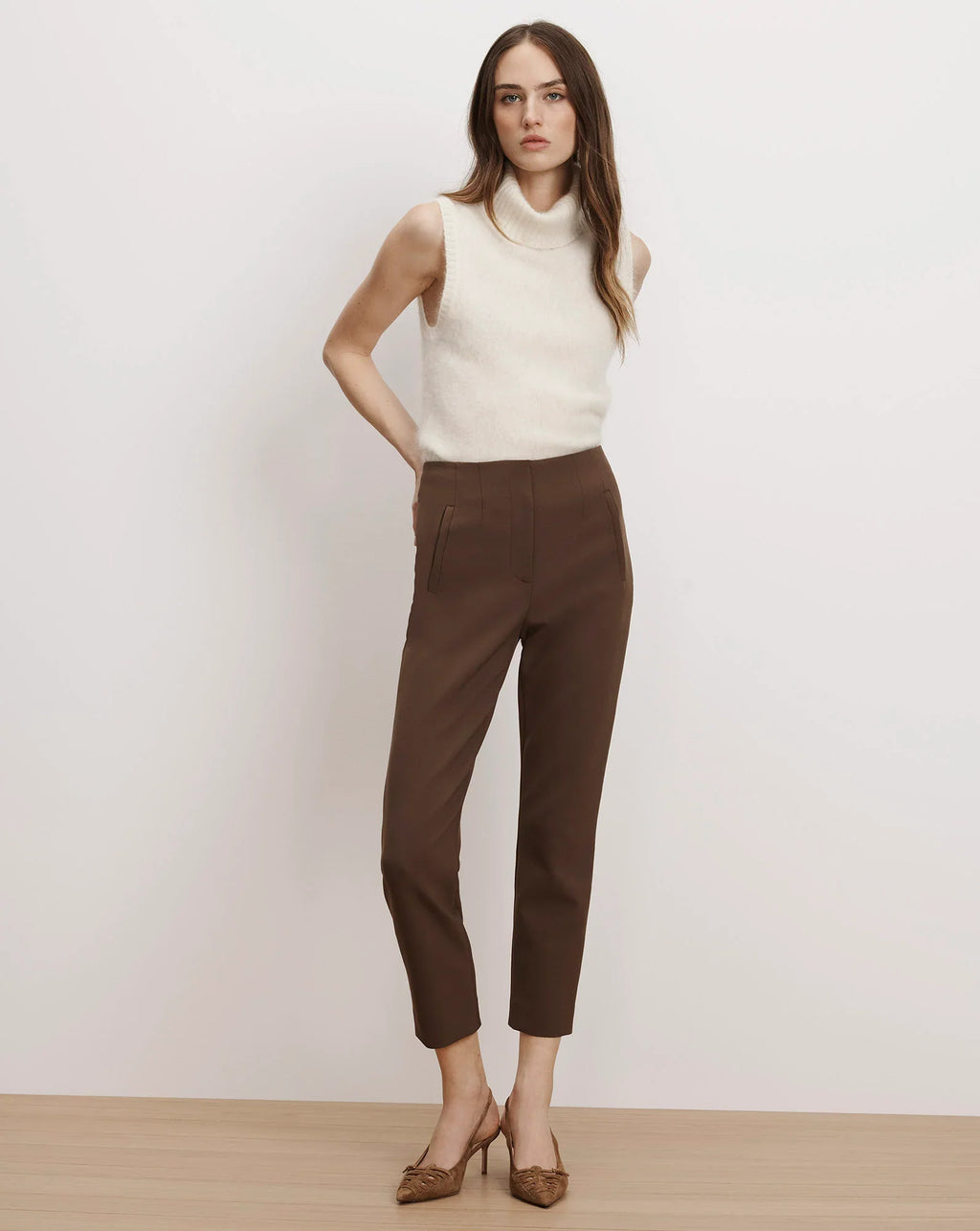 Rashida Woven Slingback Heel