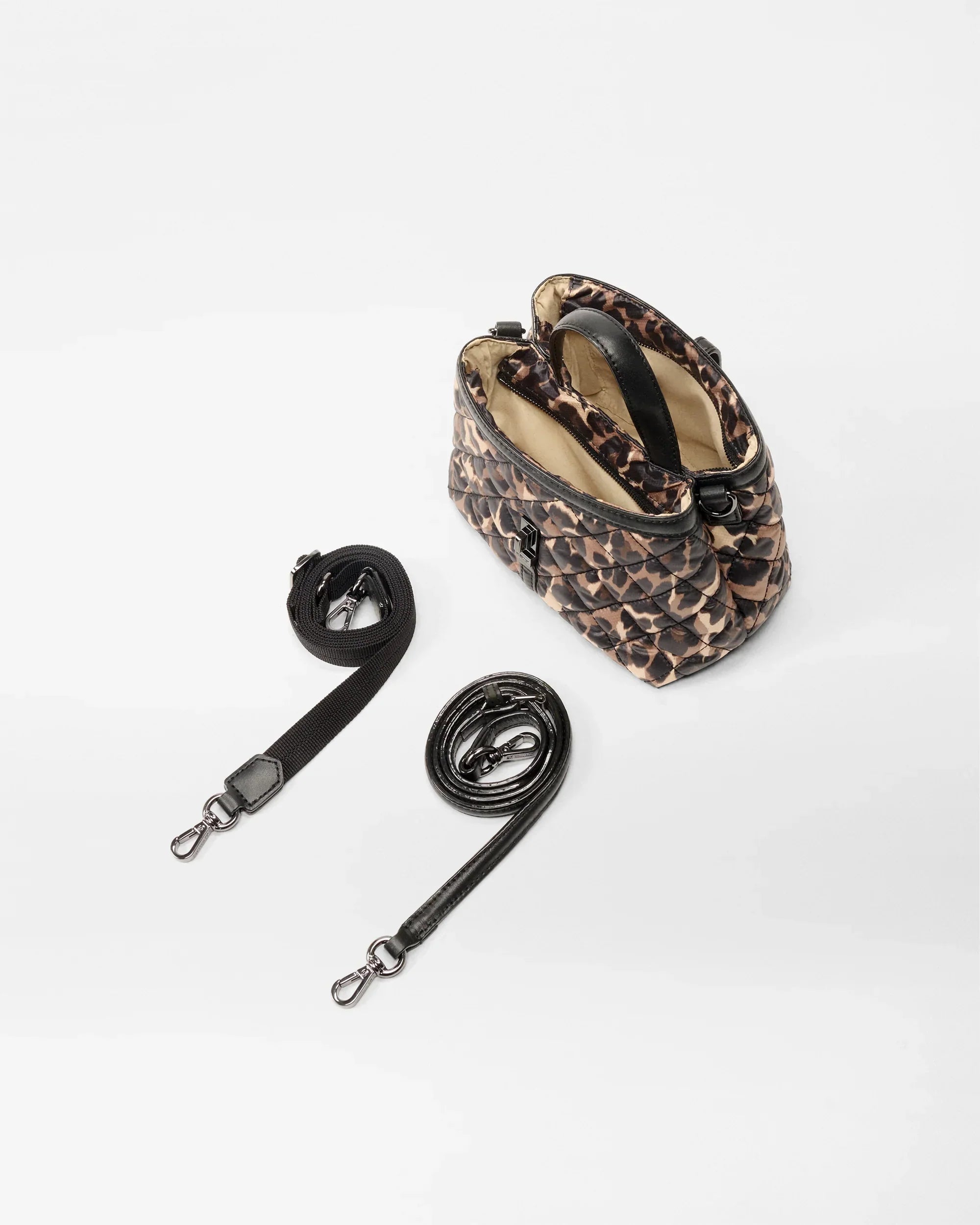 Leopard Mini Astor Top Handle