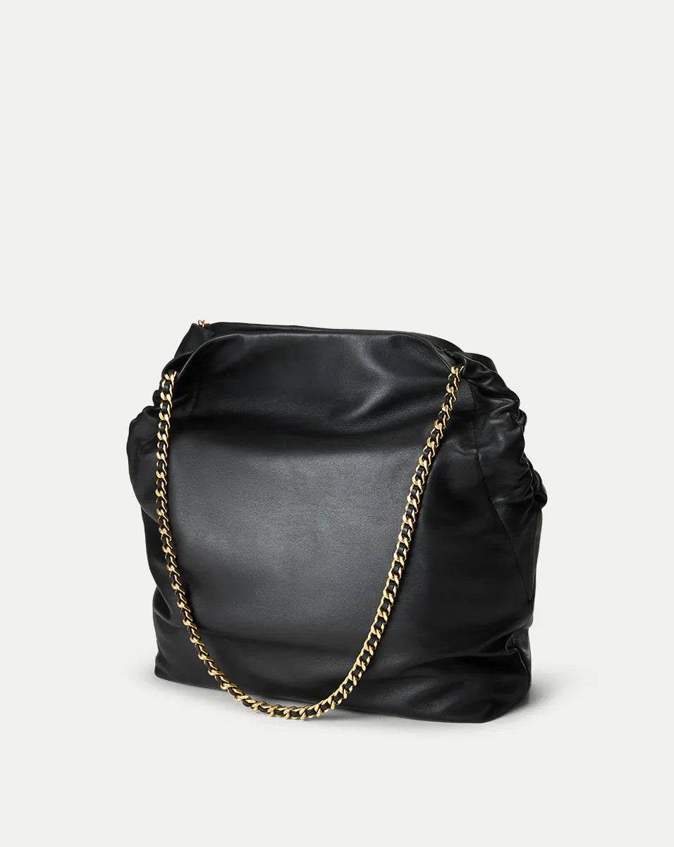 Veronica Beard Leather Slouch Bag