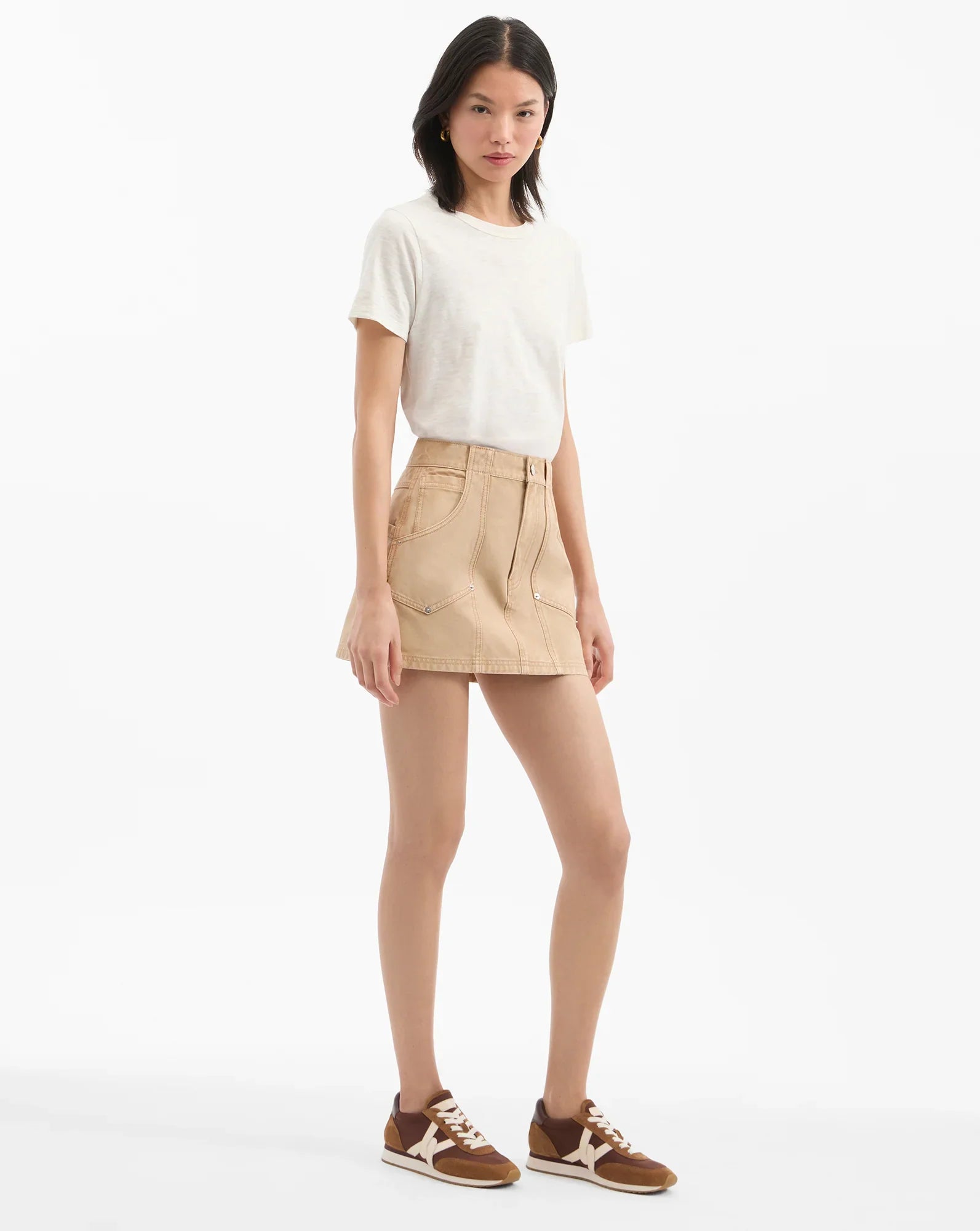 Stelene Denim Mini Skirt