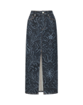 Devorah Denim Maxi Skirt