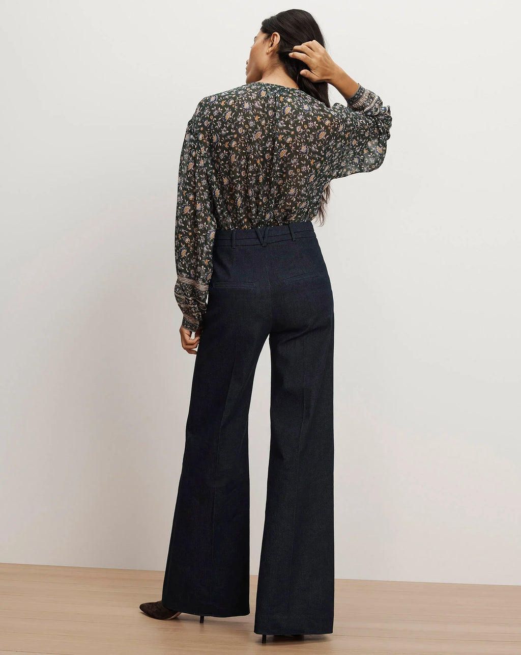 Crue Wide-Leg Denim Pant