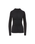 Theresa Ruched Turtleneck