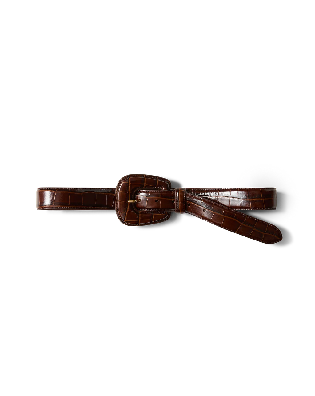 Elsy Leather-Buckle Belt