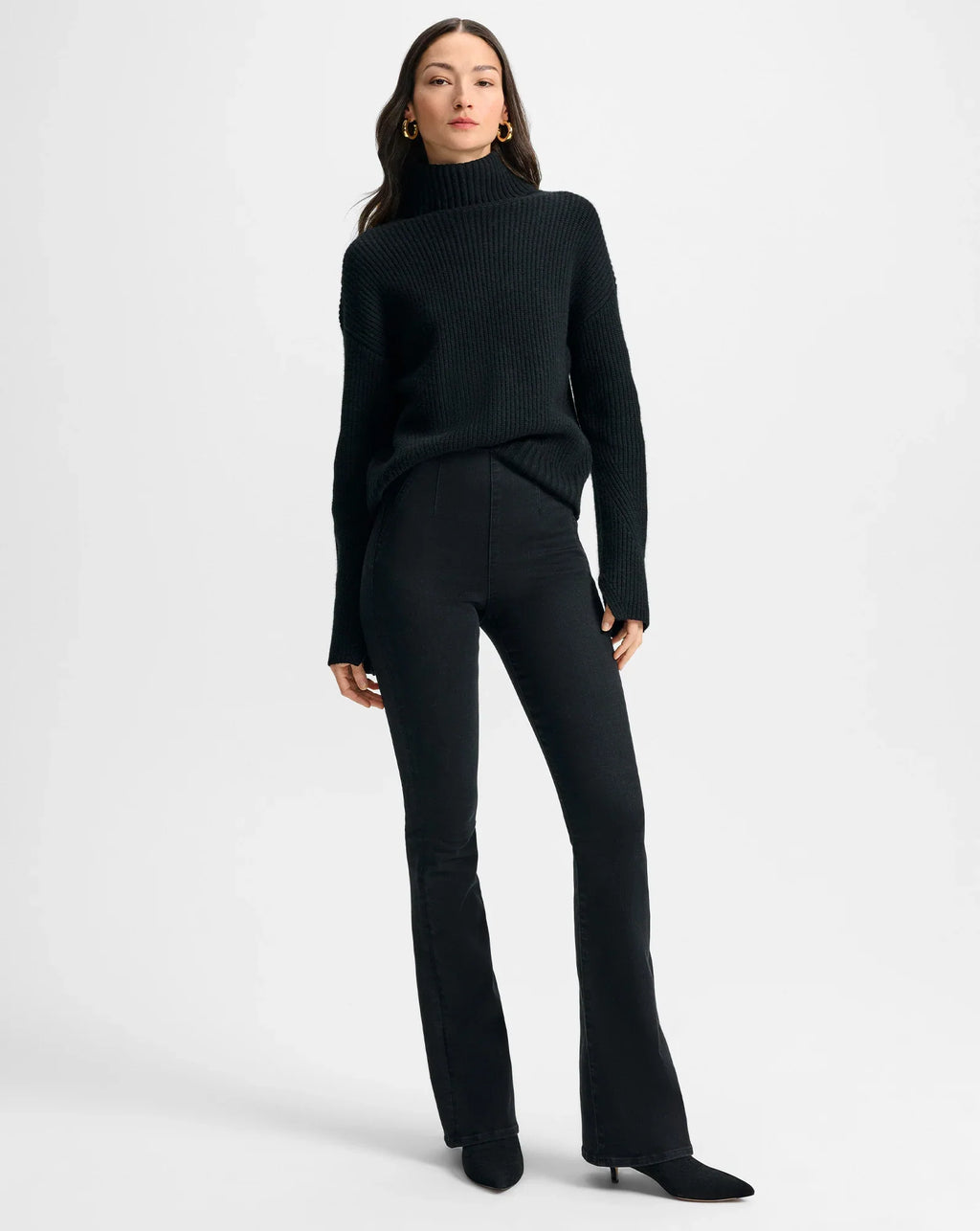 Beverly Off-Duty Skinny-Flare Jean