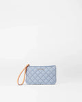 Seersucker Flat Metro Wristlet