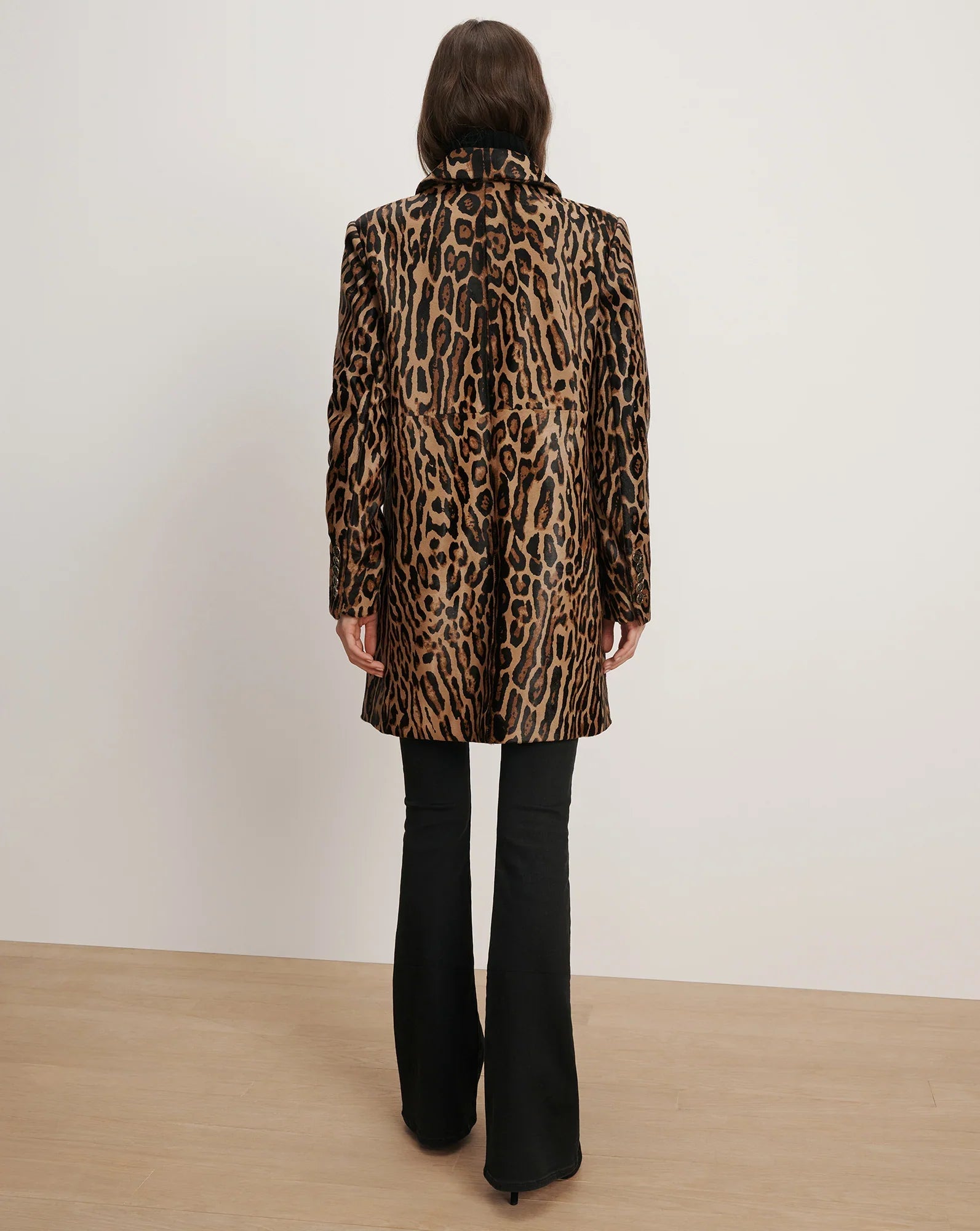 Shelley Calf Hair Dickey Coat