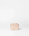 Rose Gold Metallic Leather  Jewelry Box