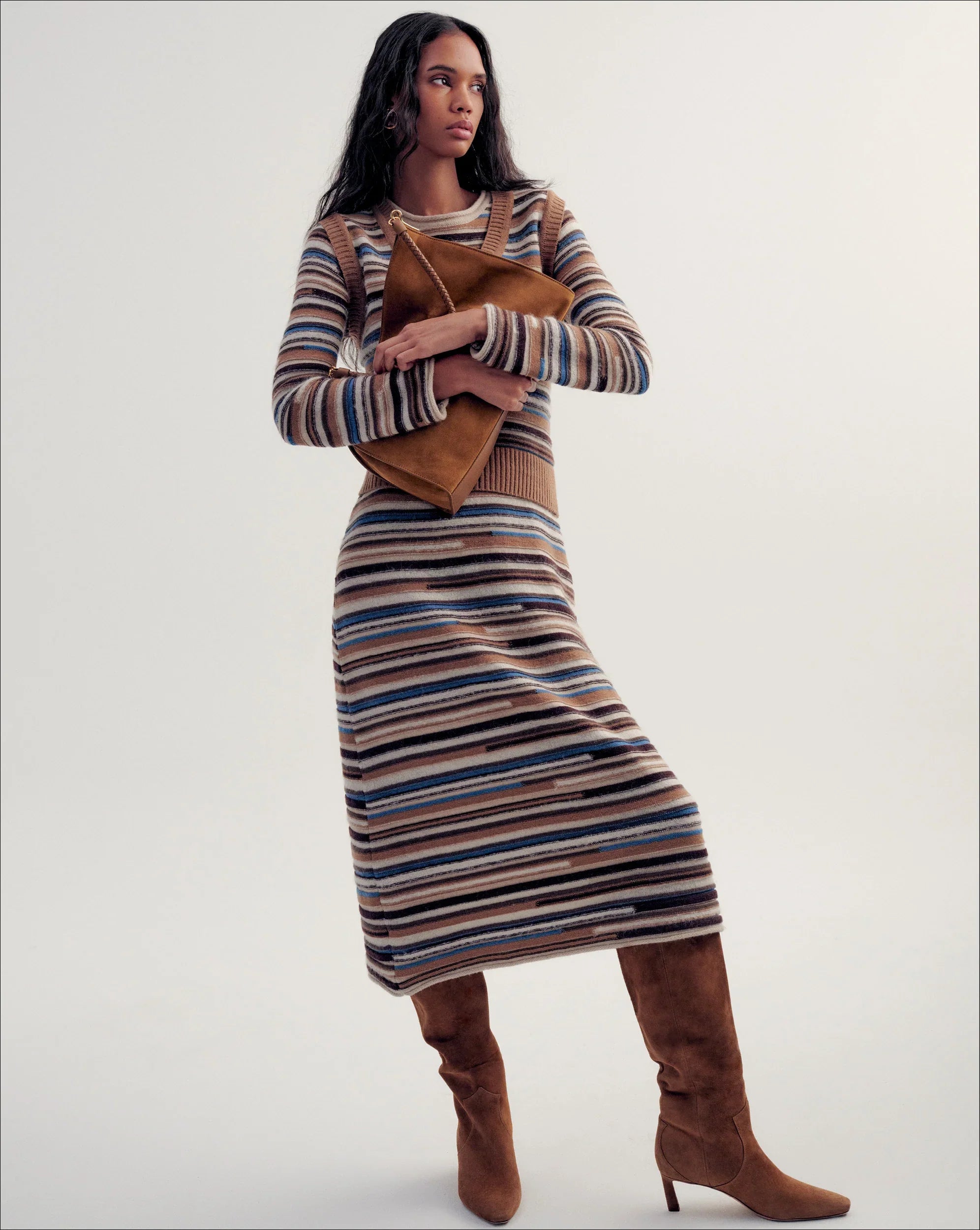 Sanders Knit Maxi Dress