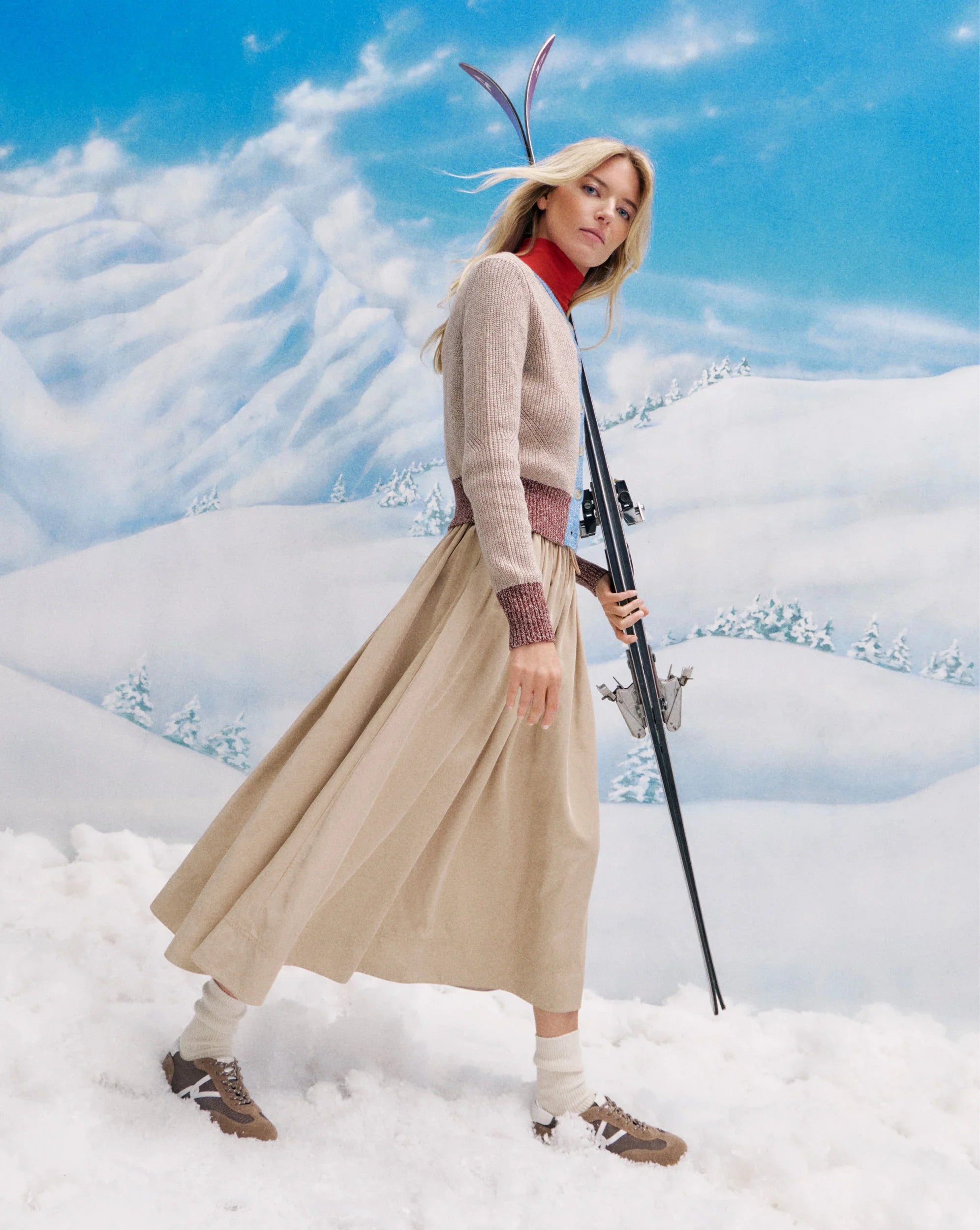 Bates Bungee Midi Skirt