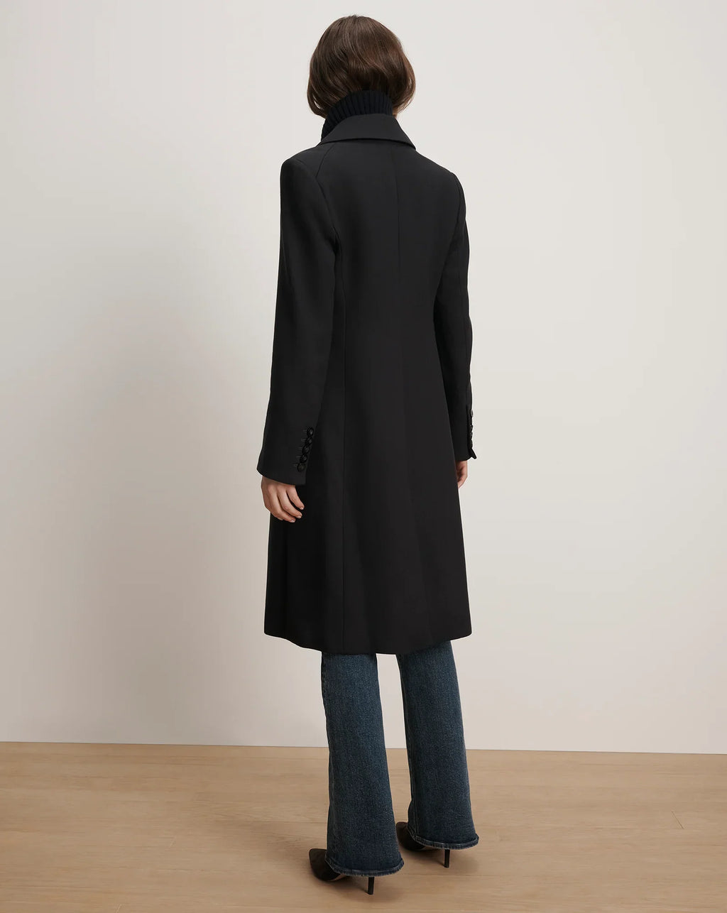 Stryder Double-Breasted Dickey Coat