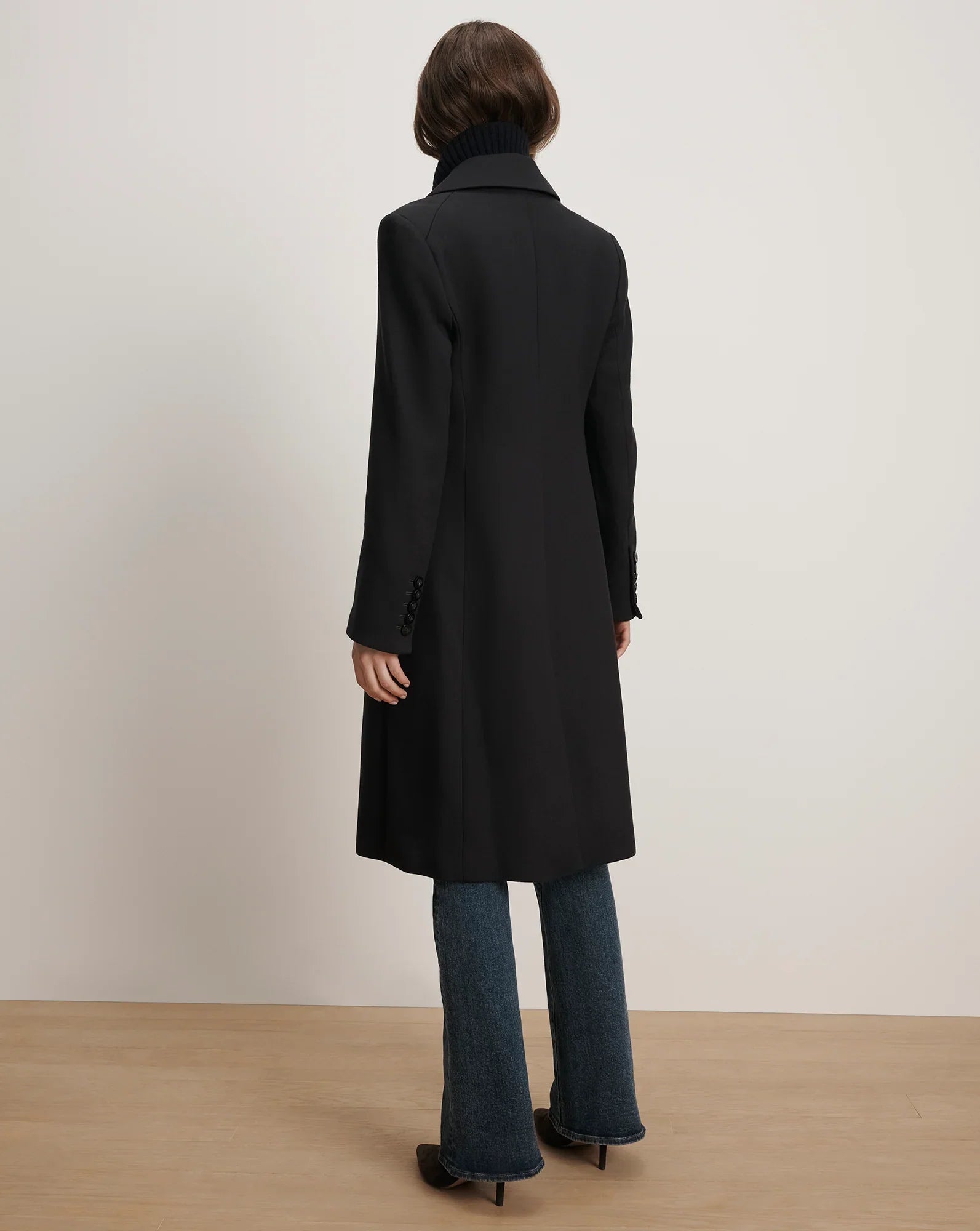 Stryder Double-Breasted Dickey Coat