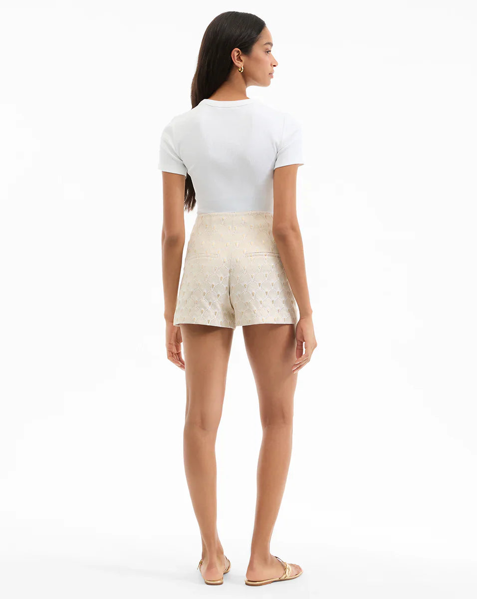 Jazmin Gold-Print Short