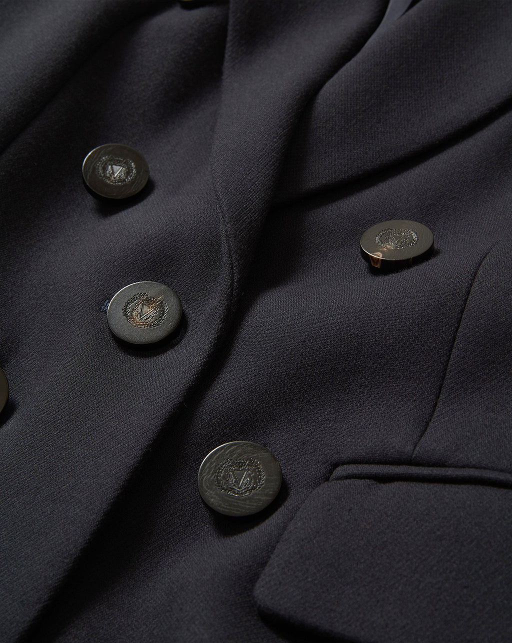 Stryder Double-Breasted Dickey Coat