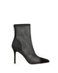 Lisa Rhinestone Mesh Bootie