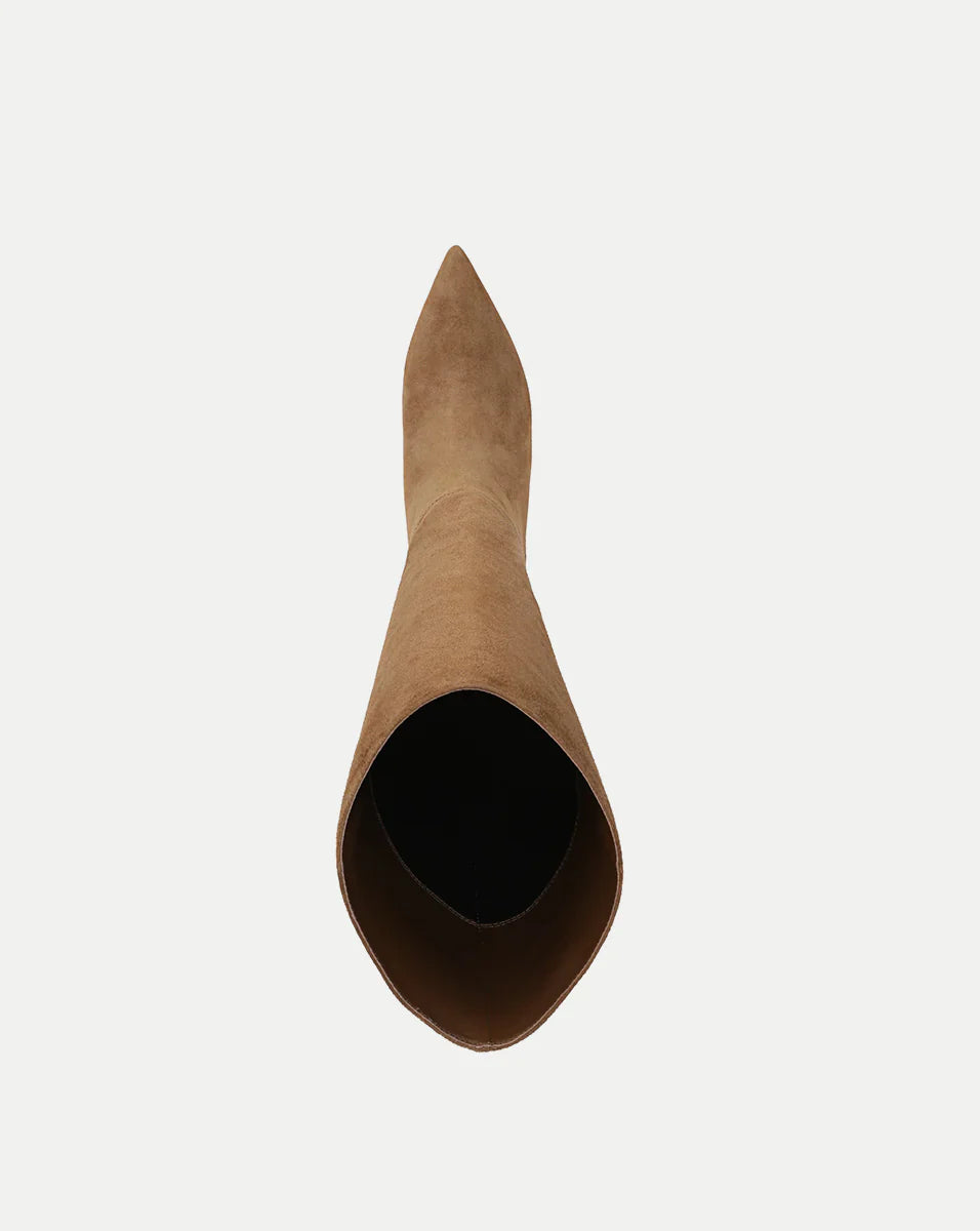 Lisa Kitten-Heel Boot | Wide-Calf