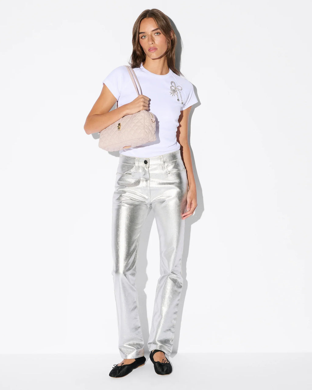 City Pink Small Astor Satchel