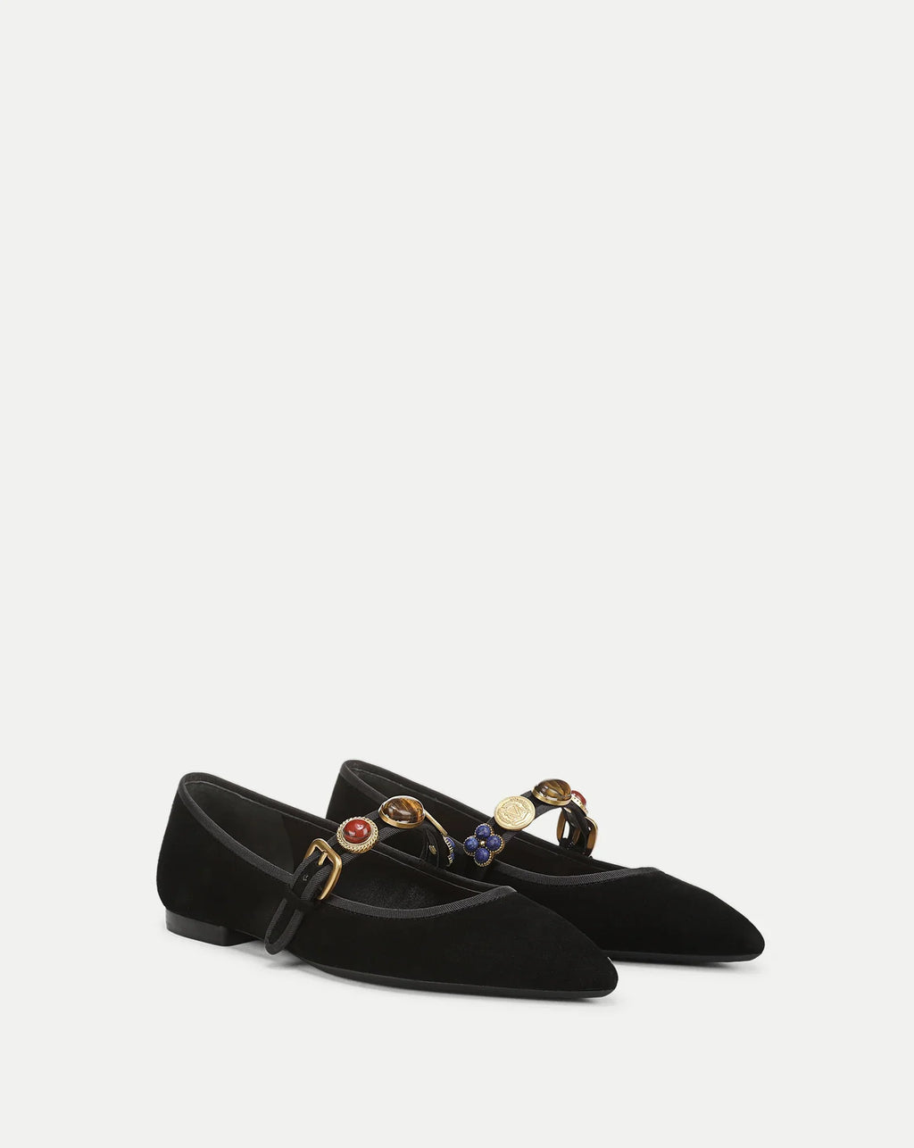 Selene Embellished Flat