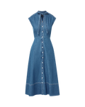 Honora Denim Midi Shirtdress