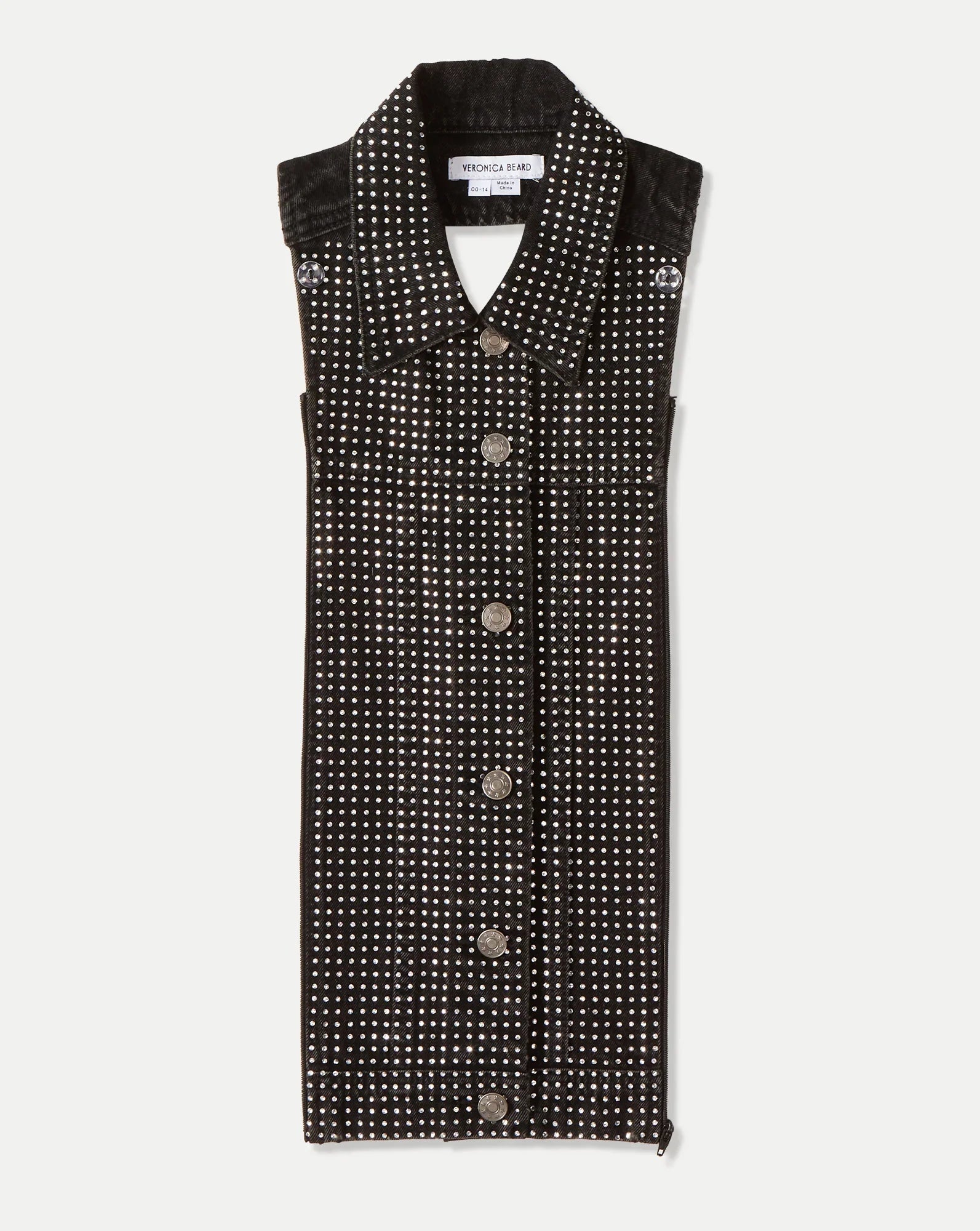 Slate Embellished Dickey