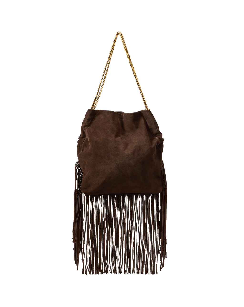 Large Fringe Veronica Beard Slouch Bag